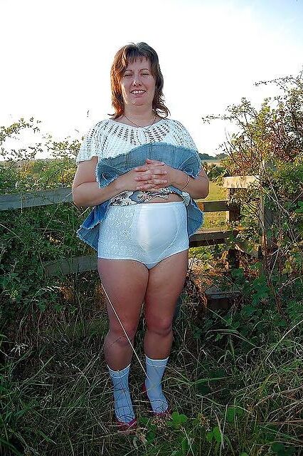 White rubberboots