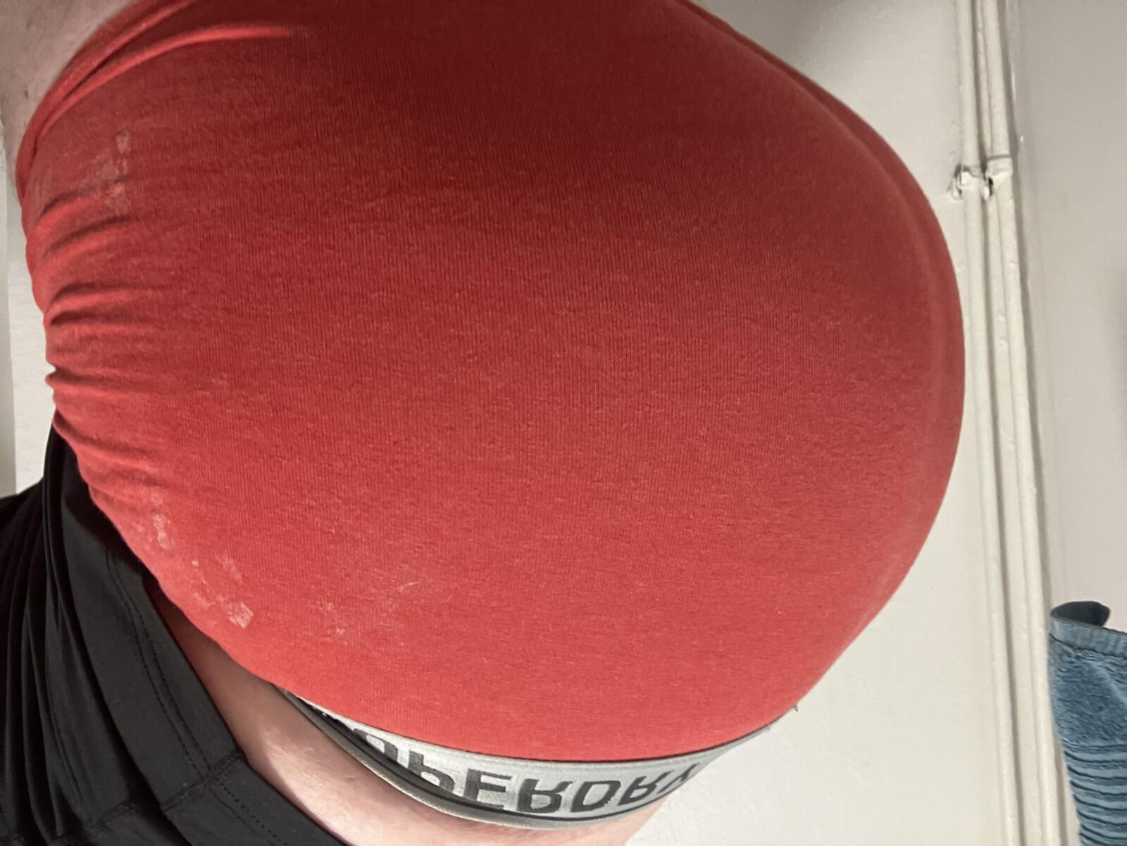 Pissing on someone BF Underwear 