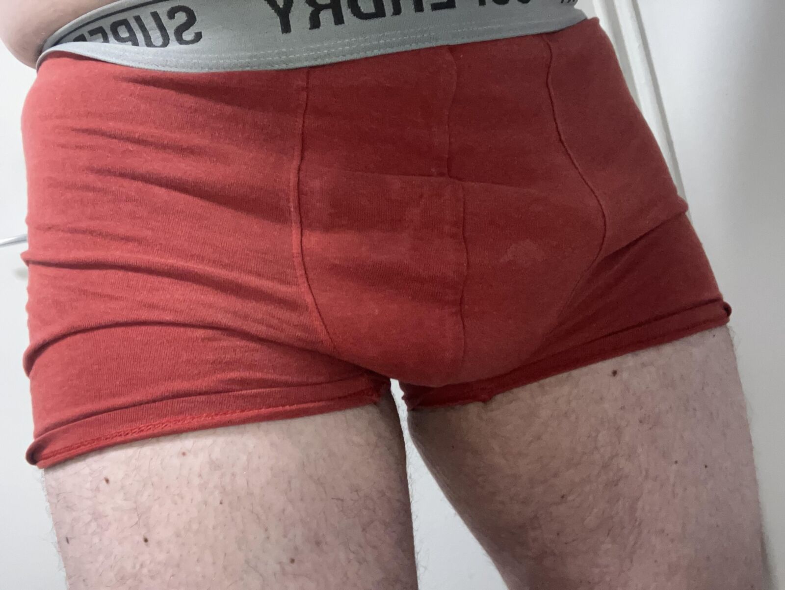 Pissing on someone BF Underwear 