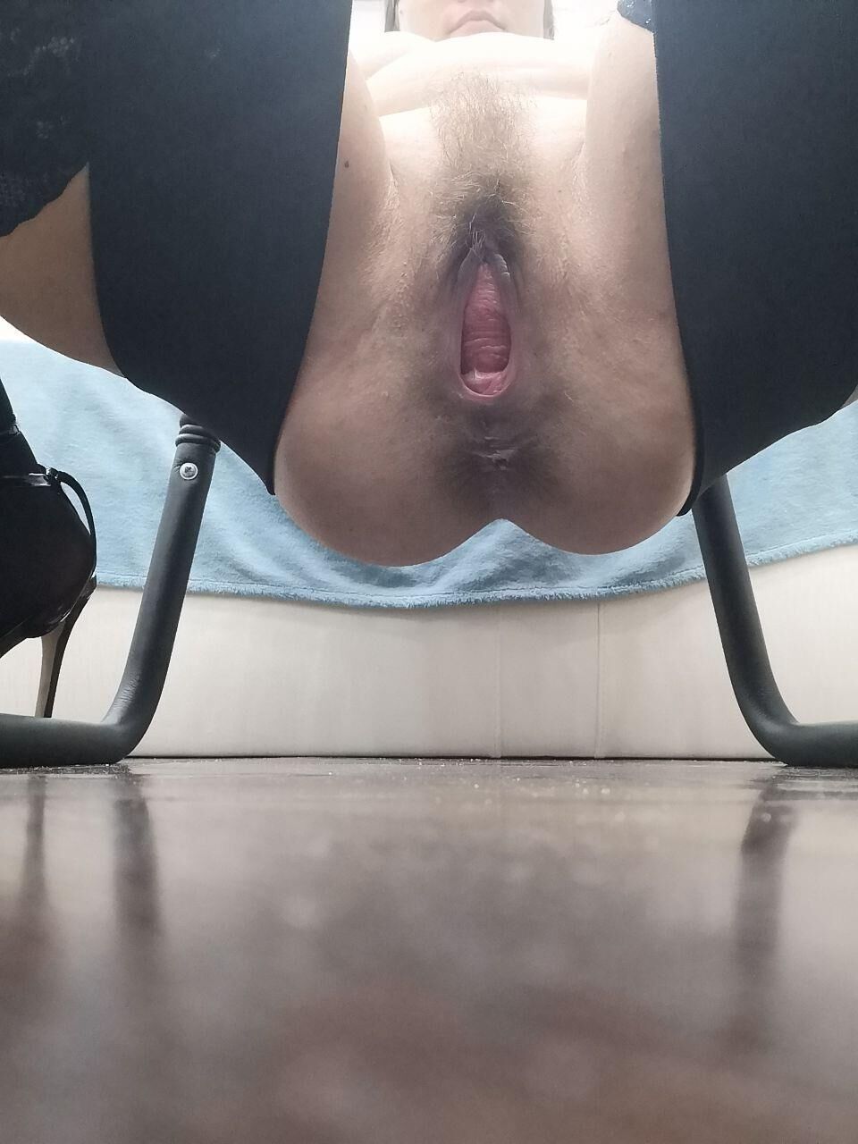 perma gape: permanently open pussy 
