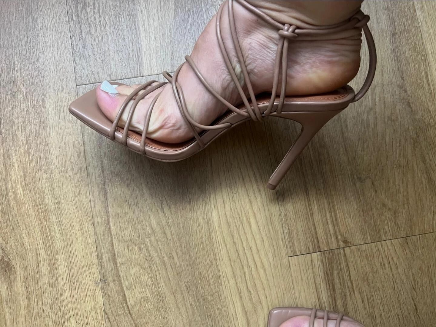 Feet in heels 