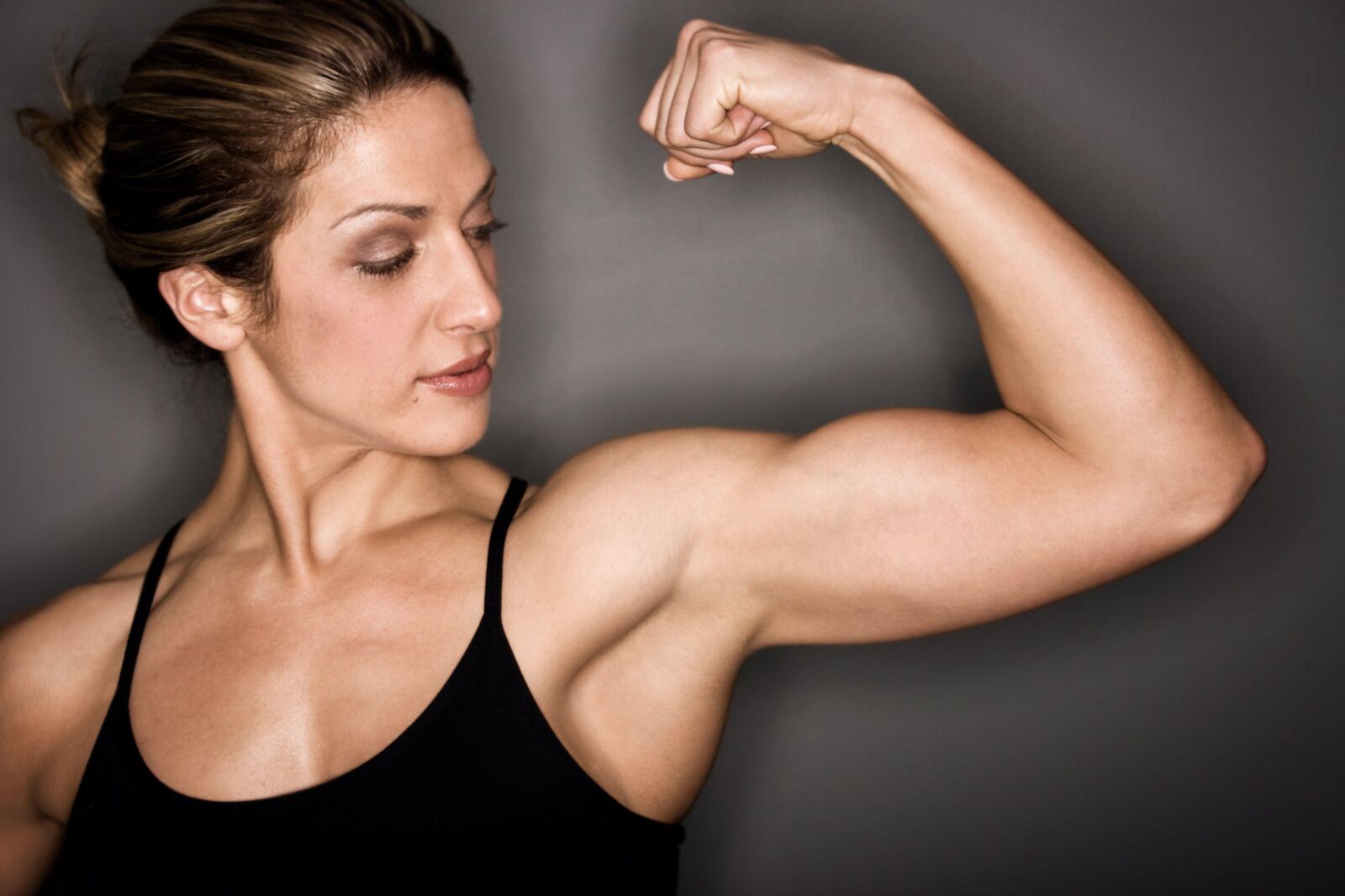 Chicas musculares al azar