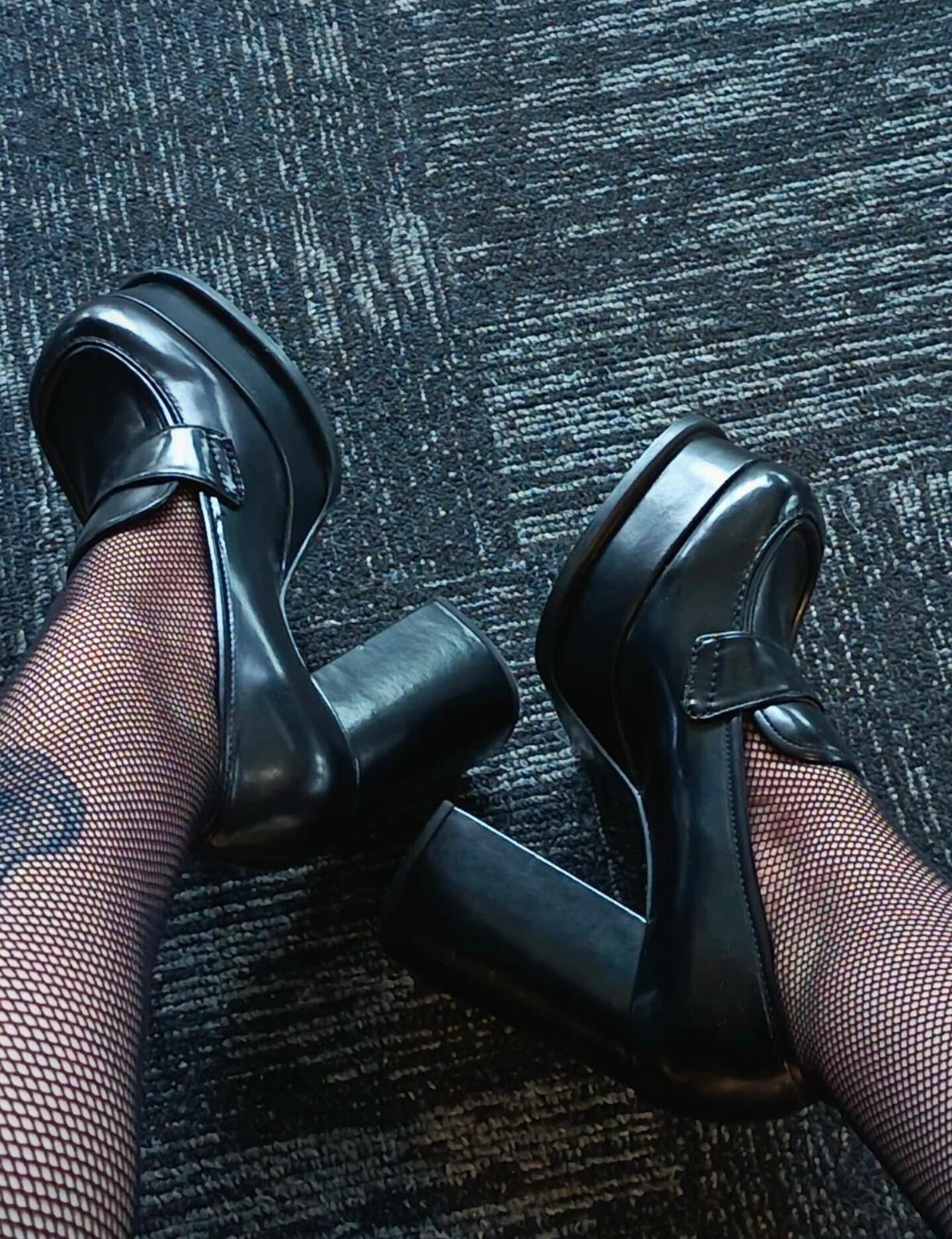 Feet in heels 