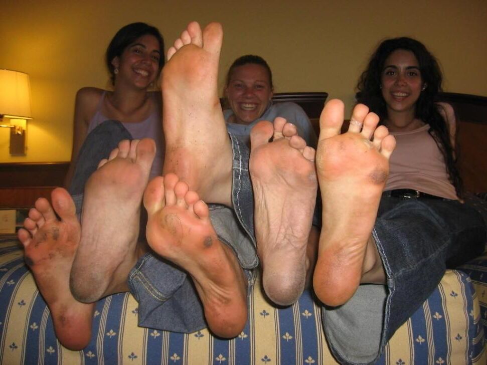 Delicious dirty feet