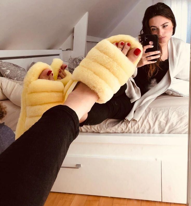 Feet with shoes for fap 