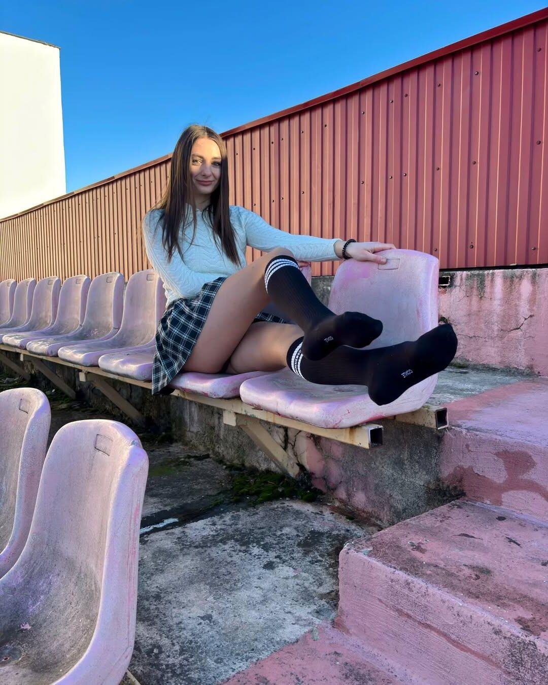 Chica de pantimedias ruso Diana
