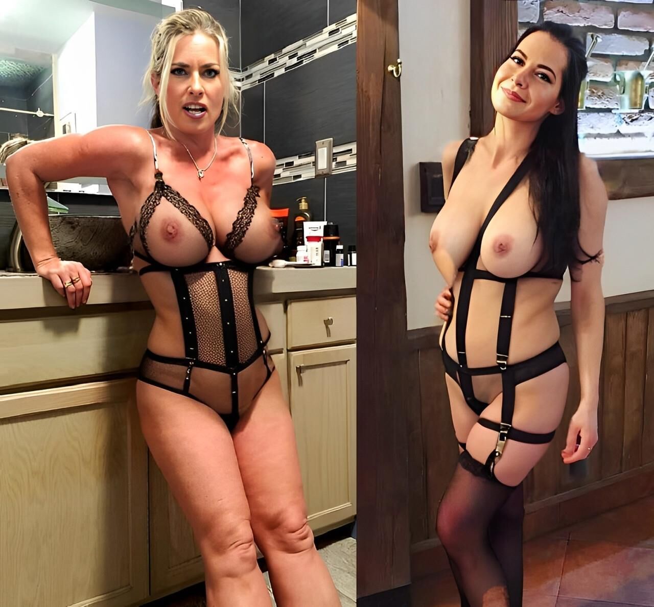 Pantyhose Hell UK (Goldie) vs Ucrania (Natalia)