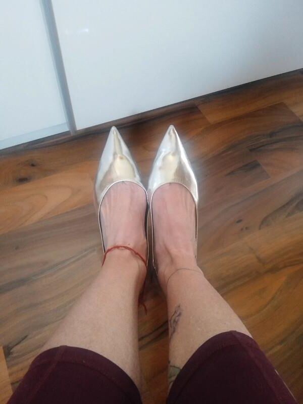 Feet with shoes for fap 