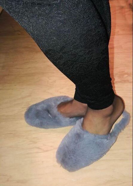 Feet with shoes for fap 