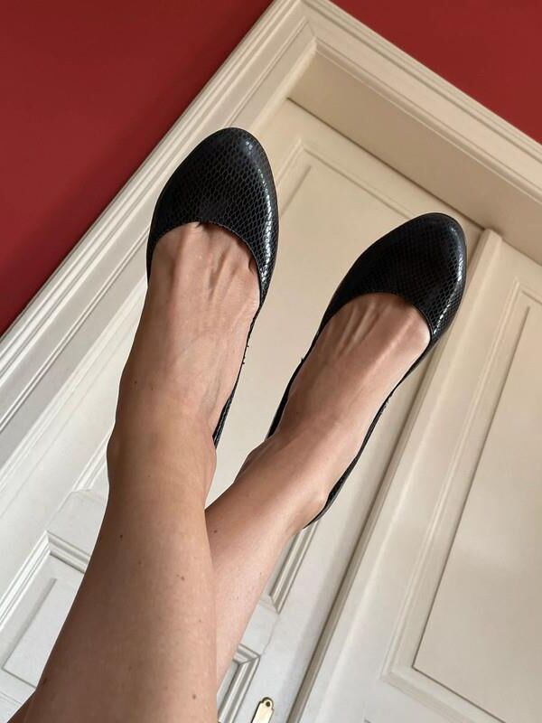 Feet with shoes for fap 