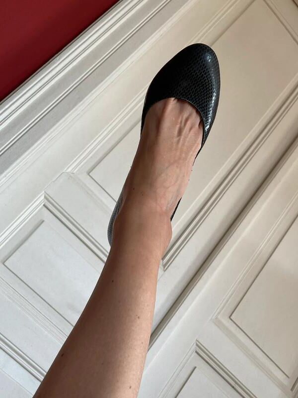 Feet with shoes for fap 