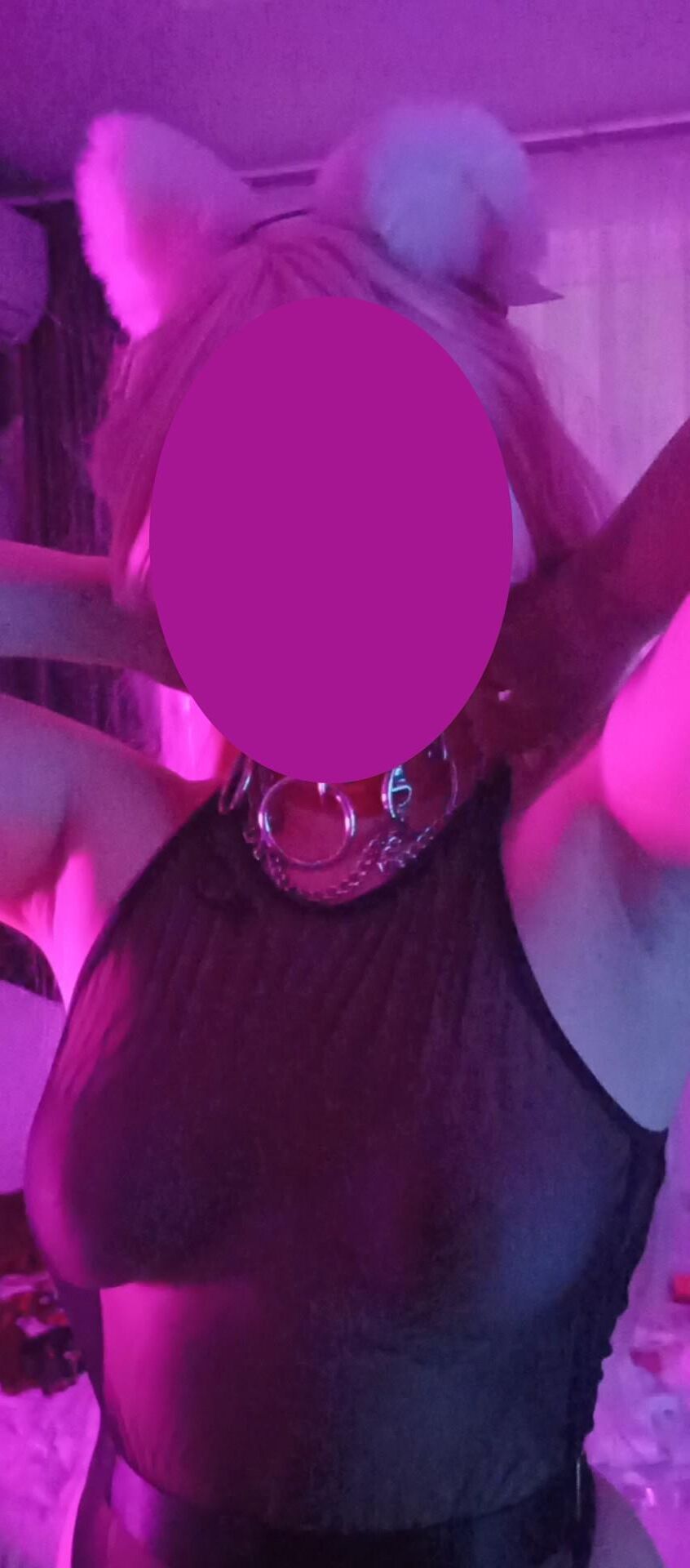 Сессия Femboy с любовницей / восковой игрой / Анальной игрой / воротником
