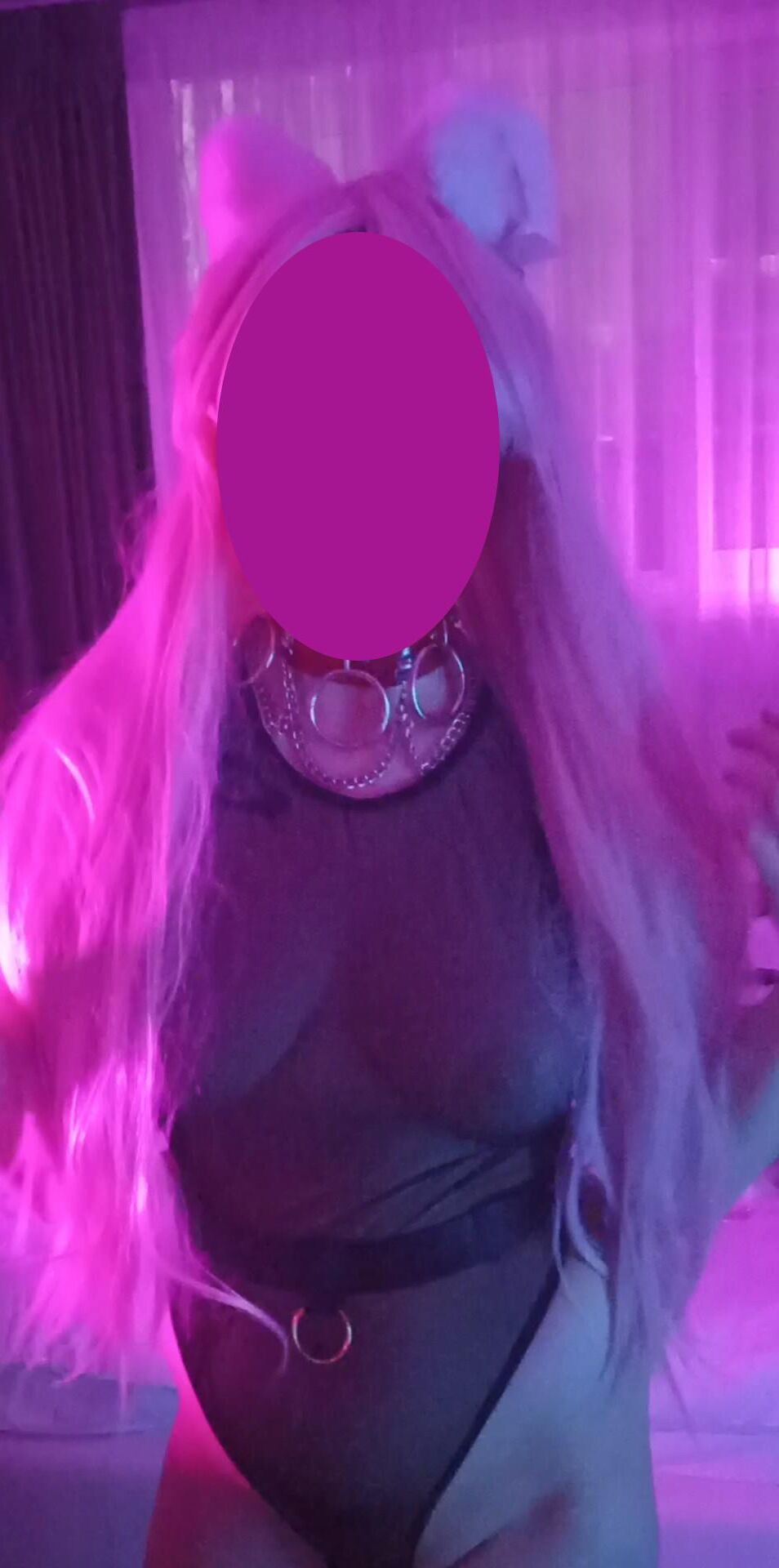 Сессия Femboy с любовницей / восковой игрой / Анальной игрой / воротником