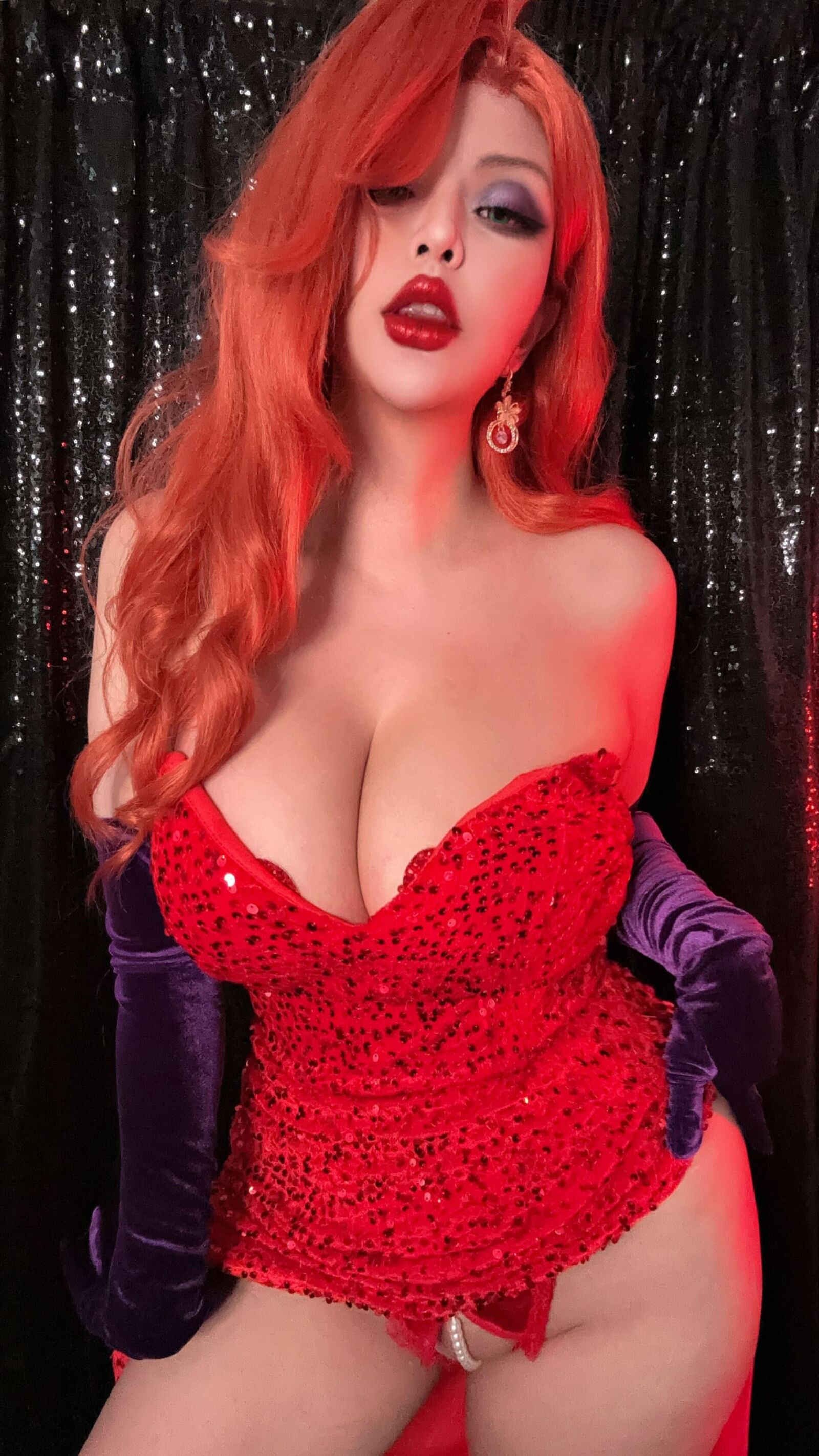Hana Bunny Jessica Rabbit Cosplay
