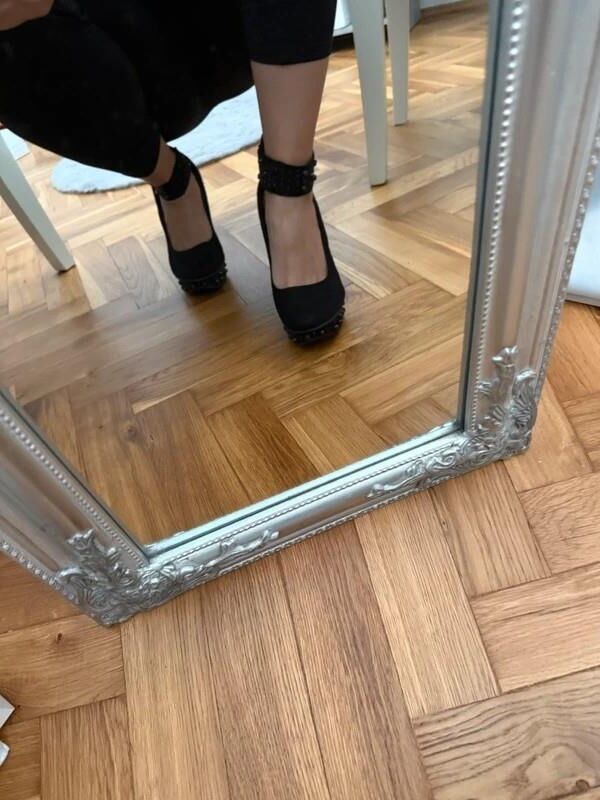 Feet with shoes for fap 