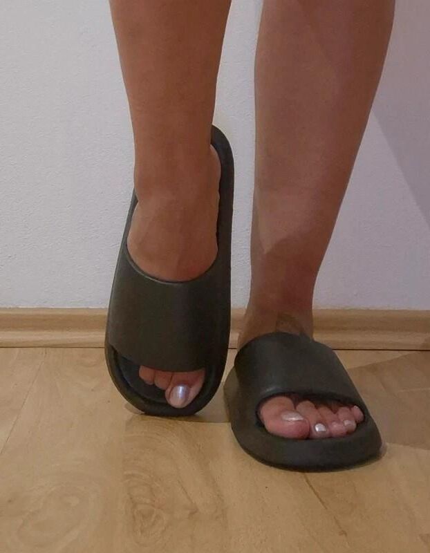 Feet with shoes for fap 