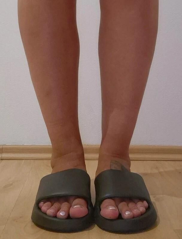 Feet with shoes for fap 
