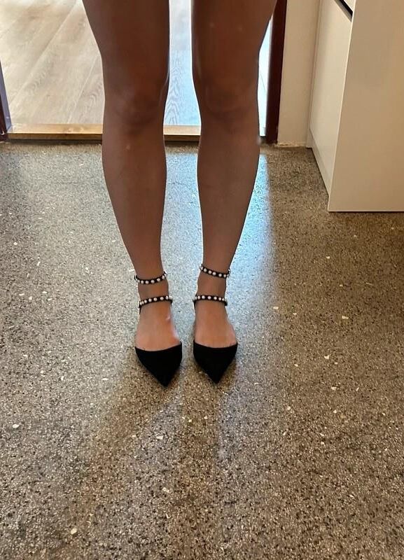 Feet with shoes for fap 
