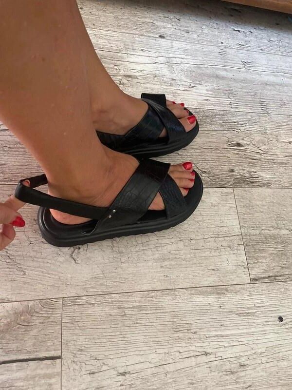 Feet with shoes for fap 