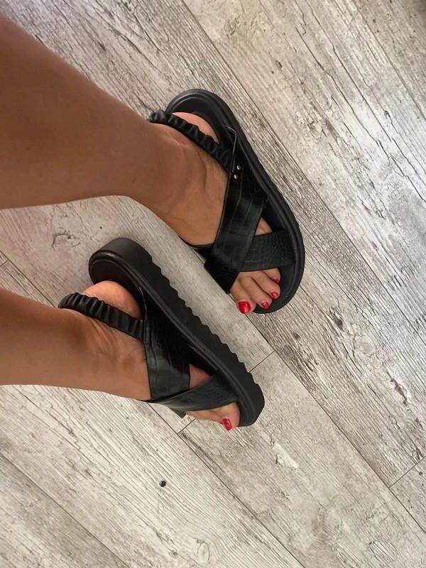 Feet with shoes for fap 