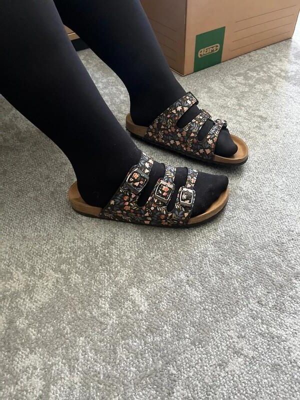 Feet with shoes for fap 