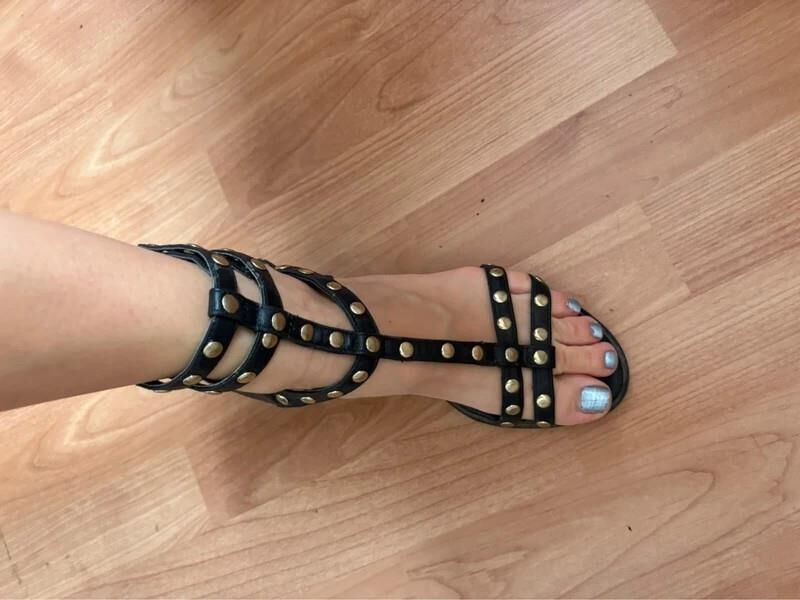 Feet with shoes for fap 