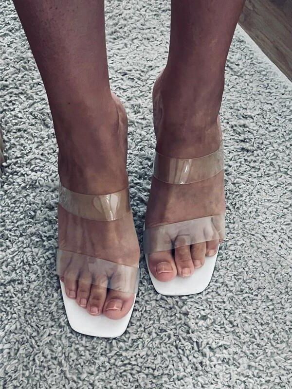 Feet with shoes for fap 