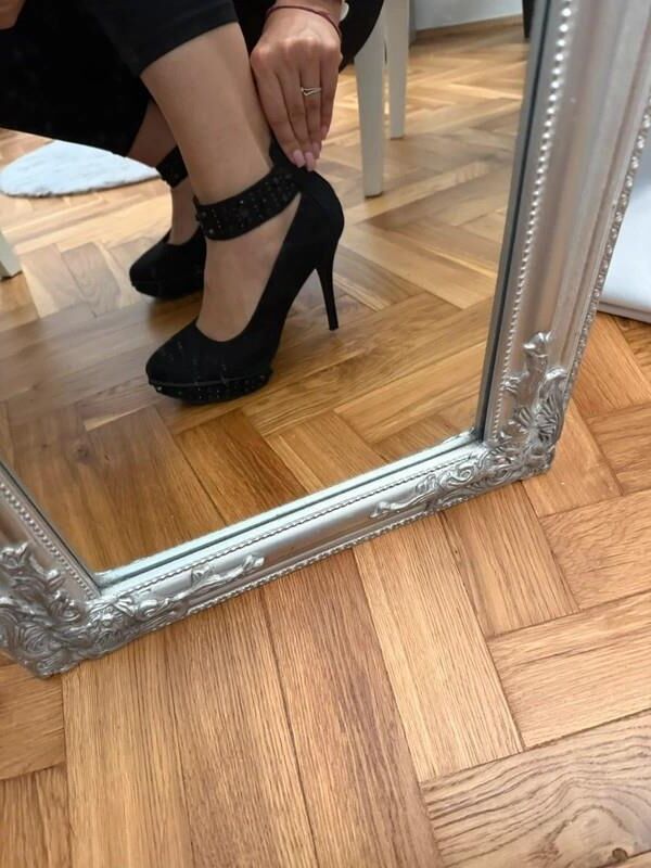 Feet with shoes for fap 