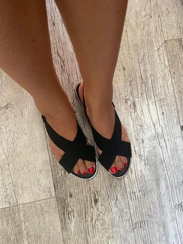 Feet with shoes for fap 