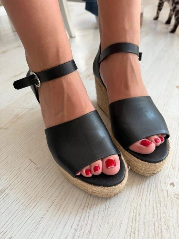 Feet with shoes for fap 