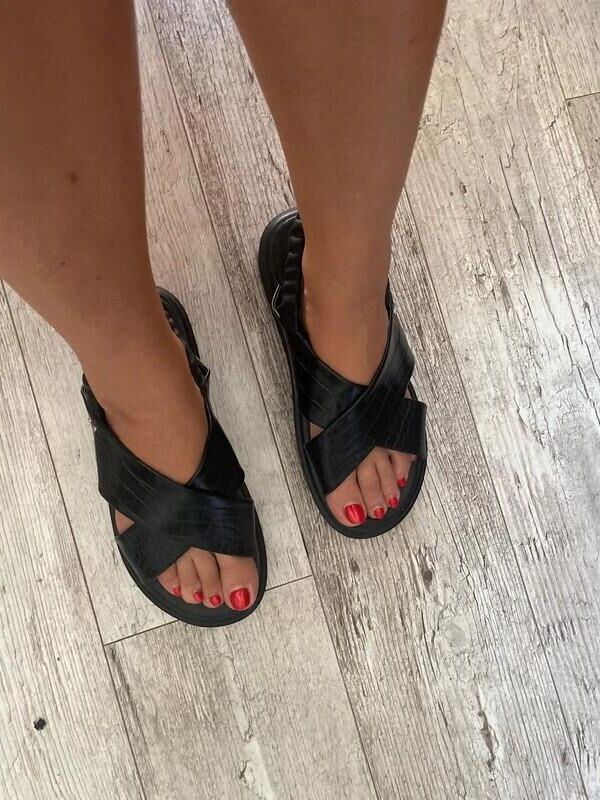 Feet with shoes for fap 