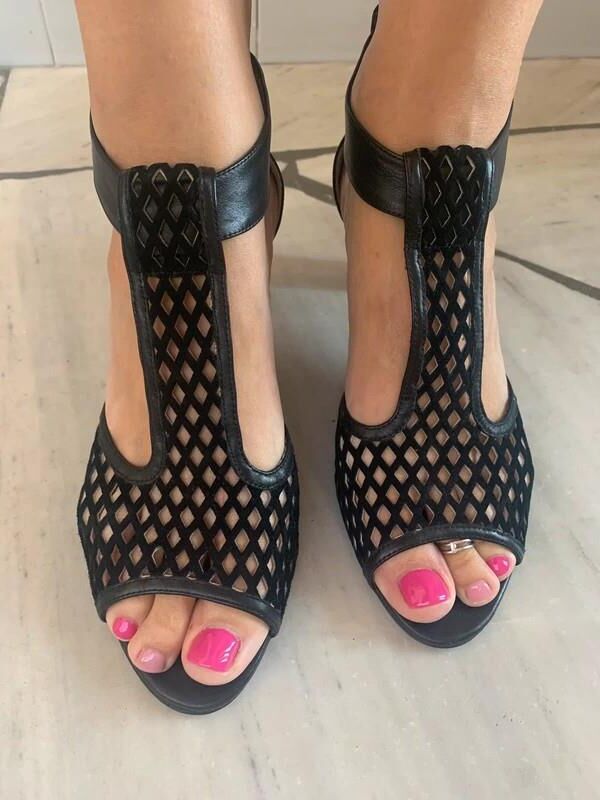 Feet with shoes for fap 