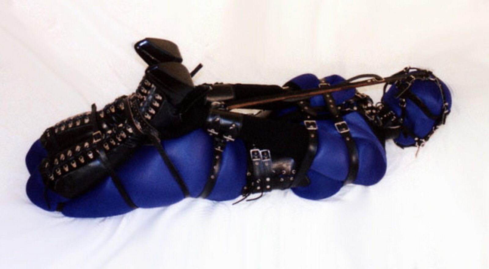 Brutally, perversely tied up in Leggings and Swimsuits 