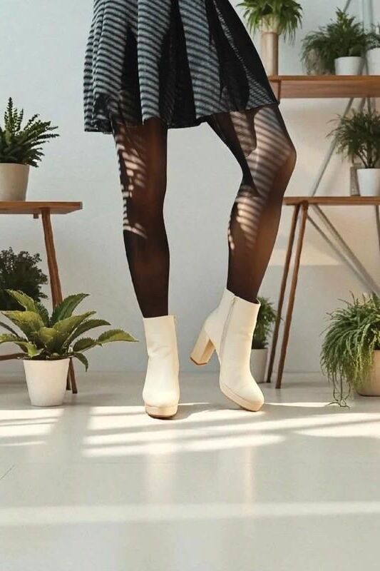 Feet with shoes for fap 