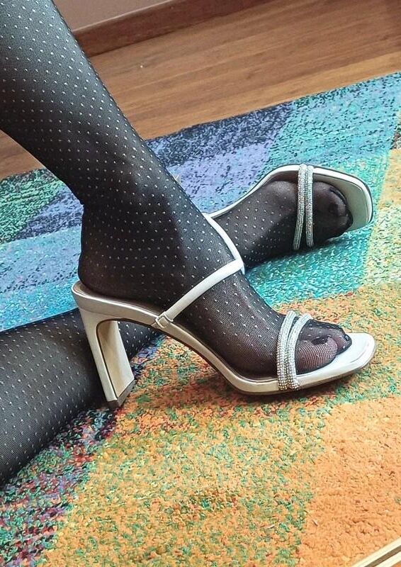 Feet with shoes for fap 