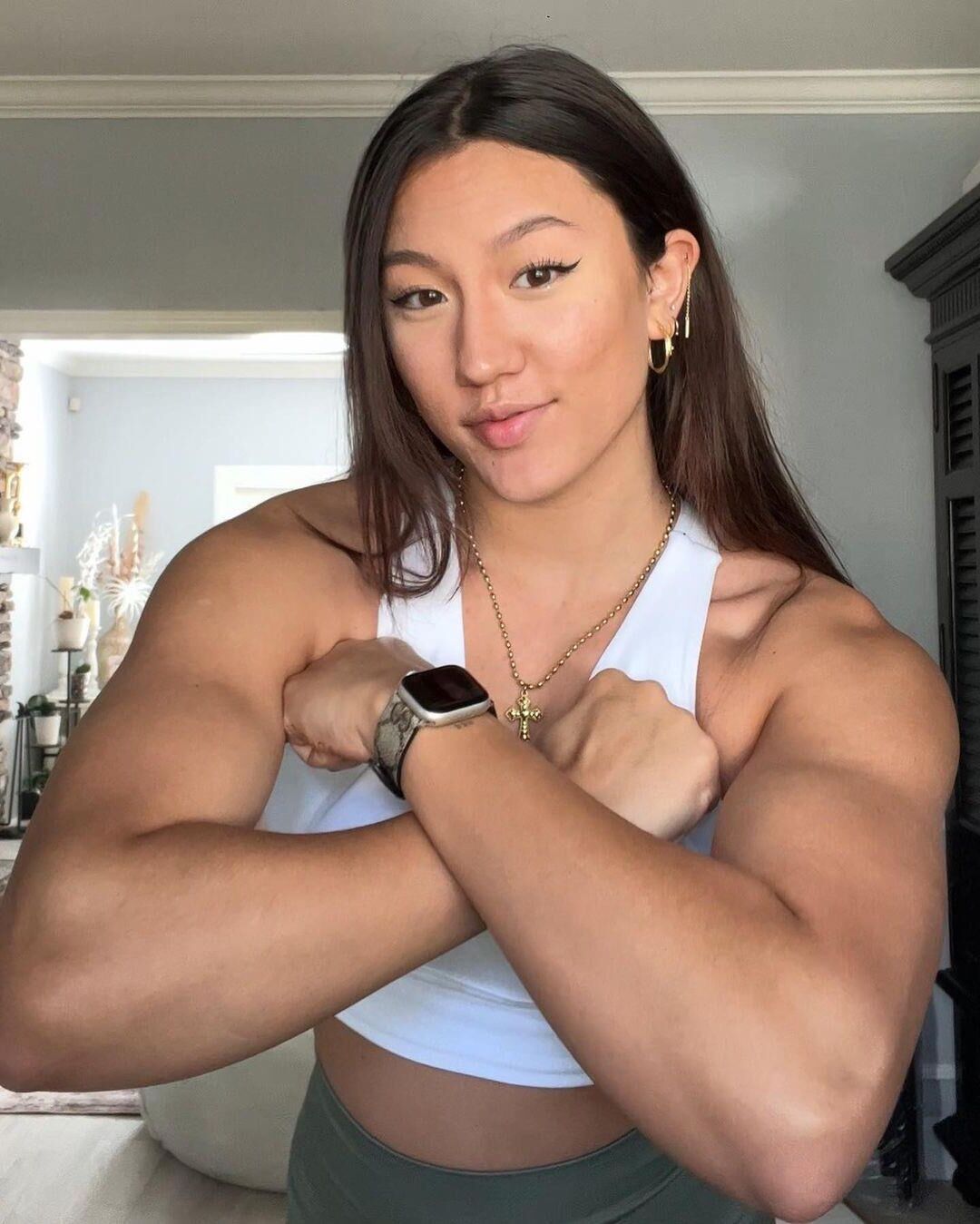 Chicas musculares al azar