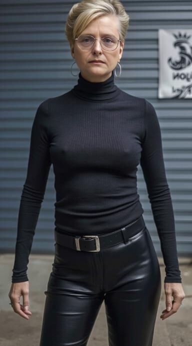 Madura en cuero negro