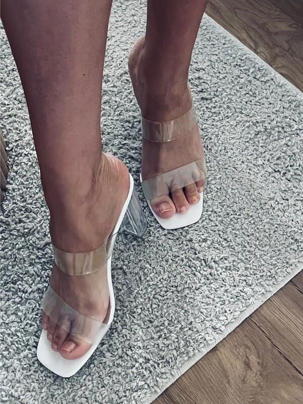 Feet with shoes for fap 