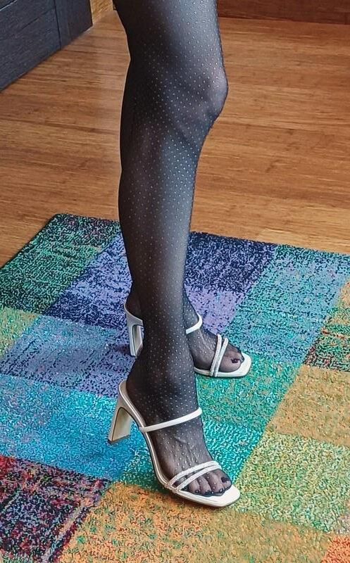 Feet with shoes for fap 