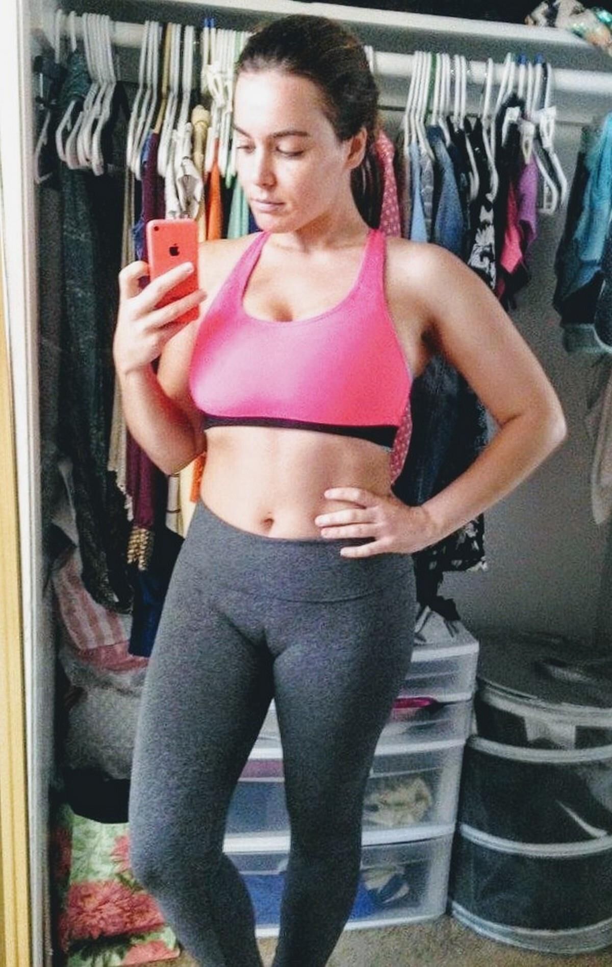 Brutally, perversely tied up in Leggings and Swimsuits 