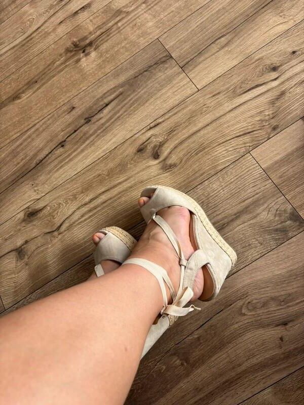 Feet with shoes for fap 