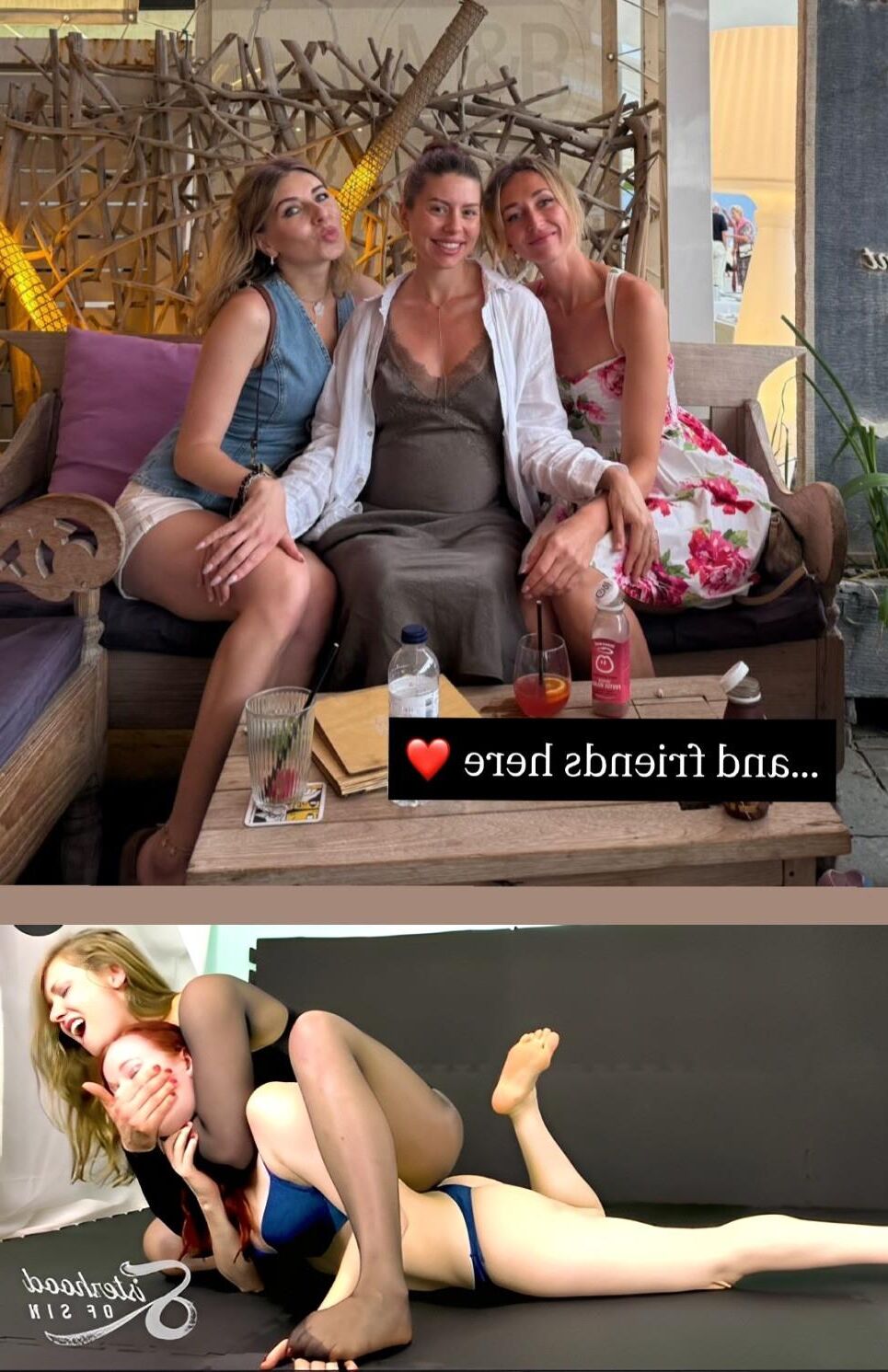 Pantyhose lesbiana con Julia Melnychuk ucraniana