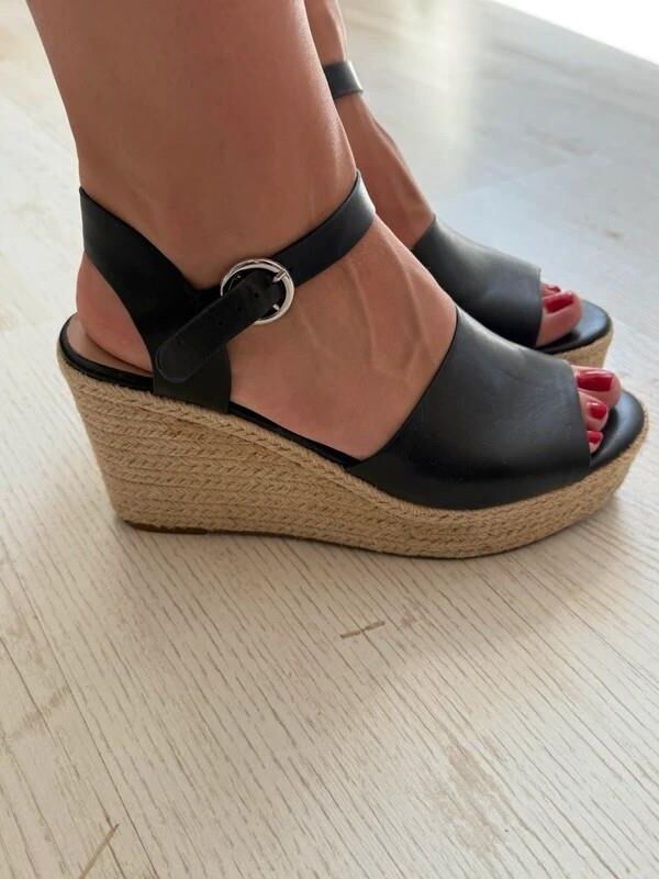 Feet with shoes for fap 