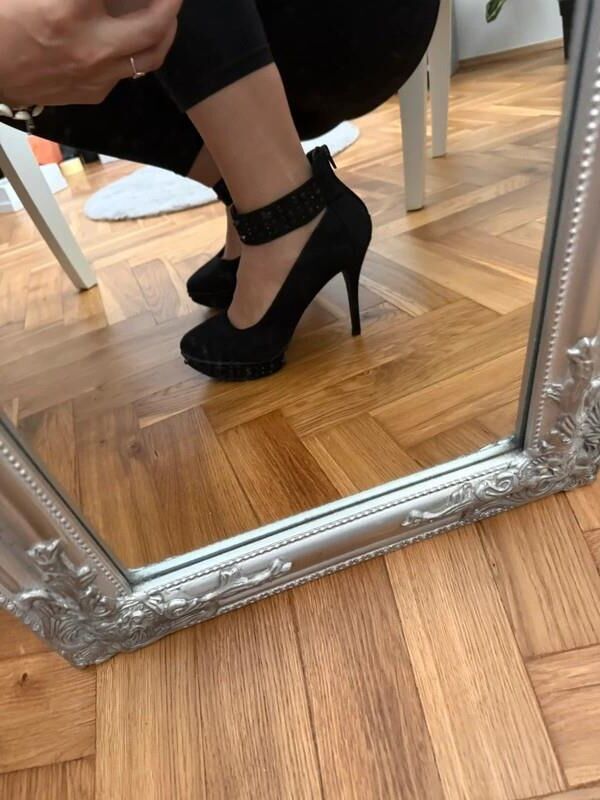 Feet with shoes for fap 