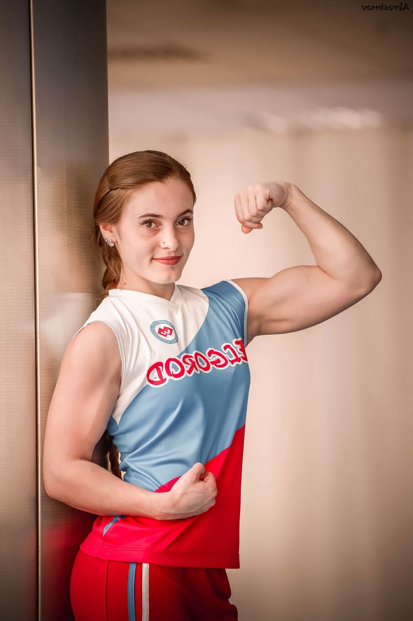 Chicas musculares al azar