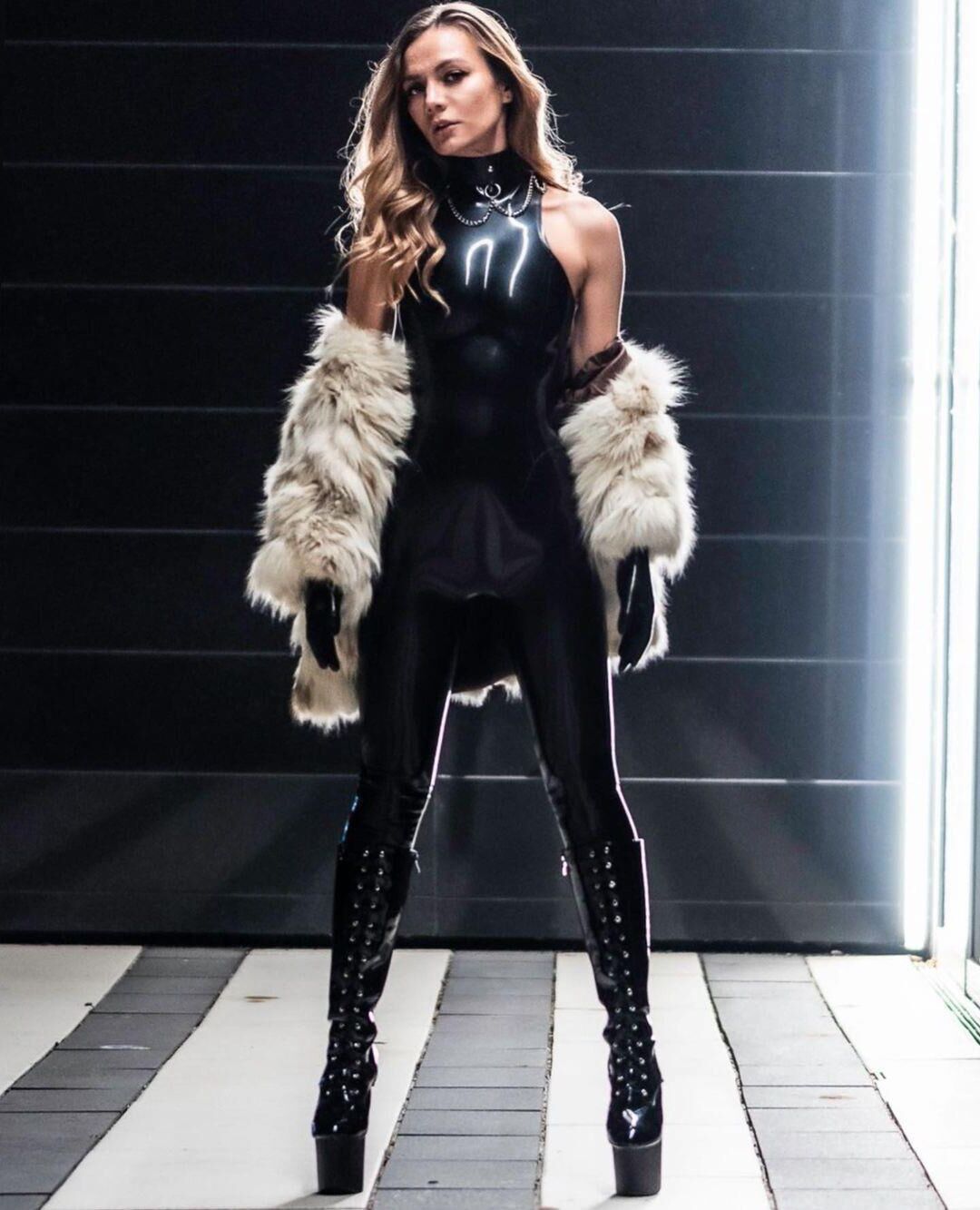 latex fashion new up