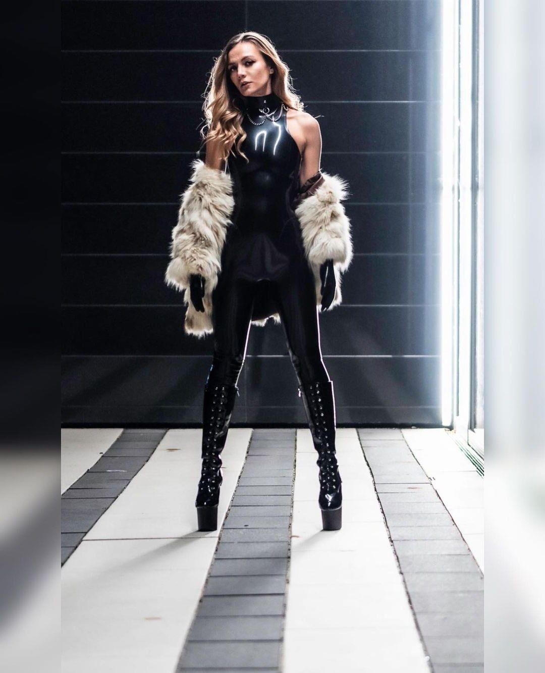 latex fashion new up
