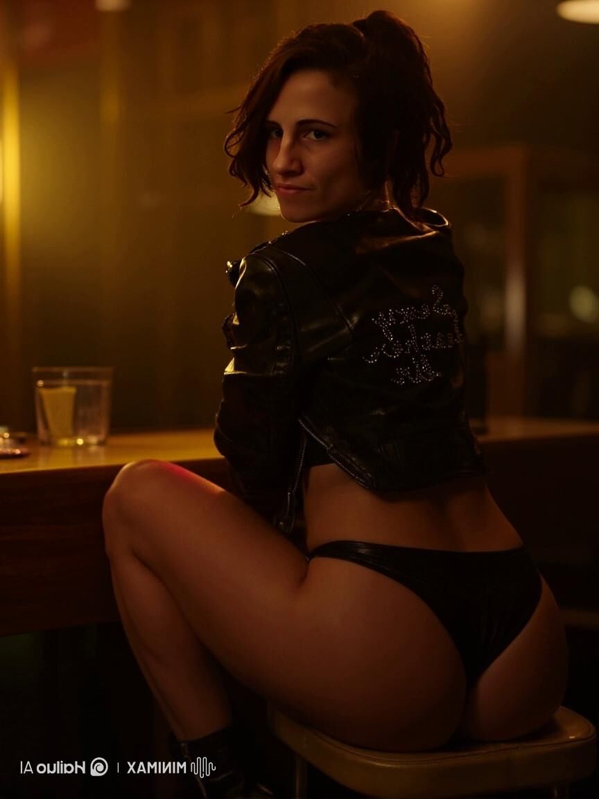 Hot AI fantasy girl " Sexy Leather Liz" 