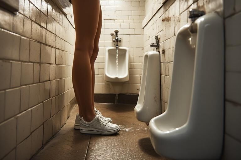 Some Urinal/Some Golf/Some Chef's Choice Pissing/Peeing