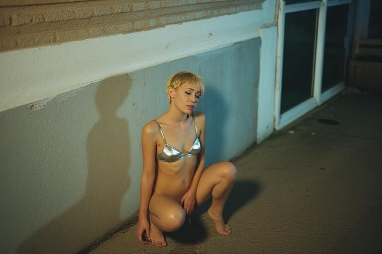 Parody Miley Cyrus Relieving Herself